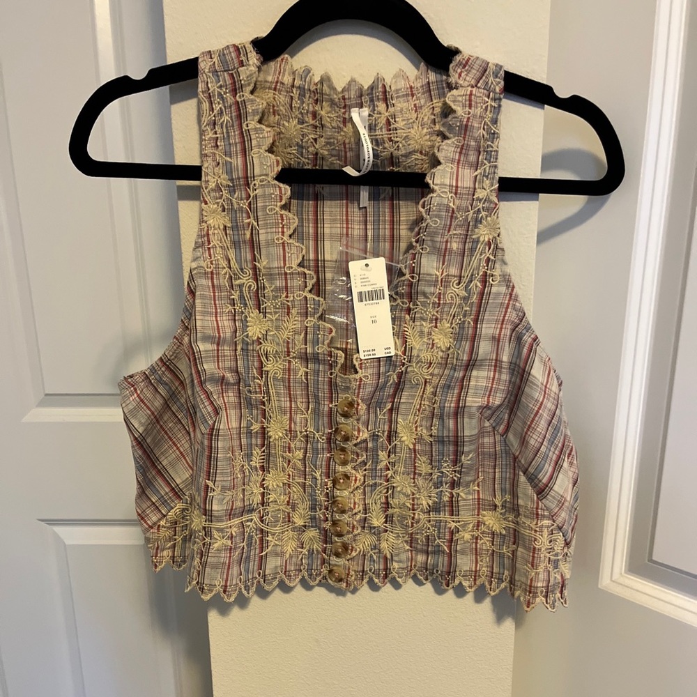 Anthropologie top size 10